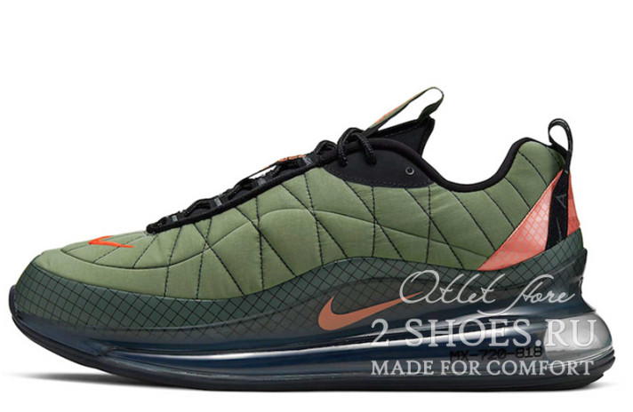 Кроссовки Nike Air Max 720 818 Green Cargo Khaki CI3871-300 зеленые