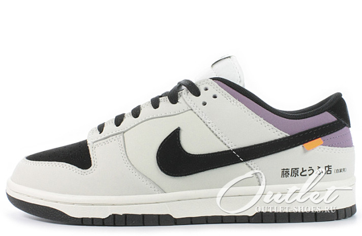 Кроссовки Nike Dunk SB Low INITIAL D Toyota AE86 DD1391-107 белые