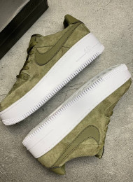Кроссовки Nike Air Force 1 Low Sage Trooper Phantom живое фото 1