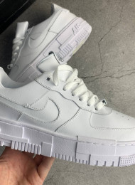 Кроссовки Nike Air Force 1 Pixel White живое фото 3