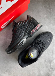 Кроссовки Nike Air Max TN Plus 3 Triple Black живое фото 2