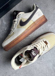 Кроссовки Nike Air Force 1 Low Coffee живое фото 2