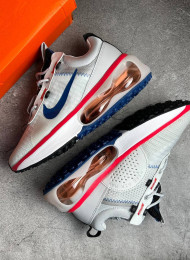Кроссовки Nike Air Max 2021 Summit White Blue Red живое фото 1